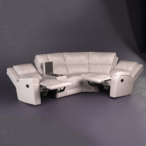 Leather sofa